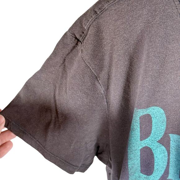 3/$20 The Beatles Women's Large Black Pastel Gradiant Abbey Road S/S Shirt - Picture 6 of 8